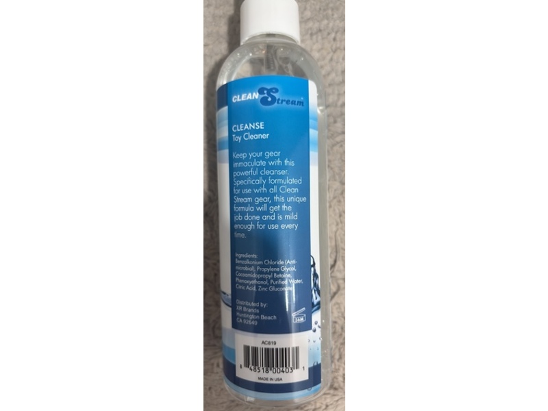Cleanstream Cleanse Toy Cleaner, 8 fl oz/235 mL