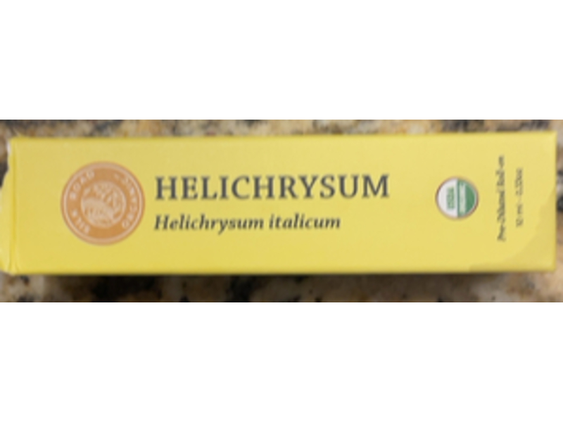 Silk Road Organic Helichrysum Italicum Roll On, 0.33 oz/10 mL