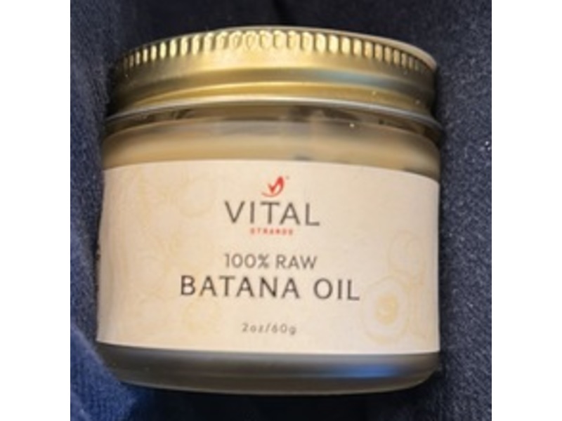 Vital Strands 100% Raw Batana Oil, 2 oz/60 g