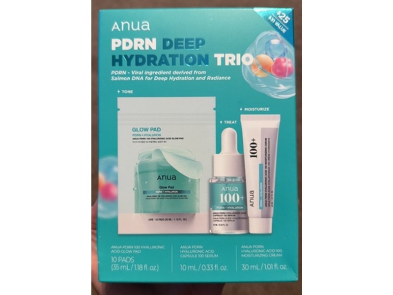 Anua Pdrn Deep Hydration Trio Set