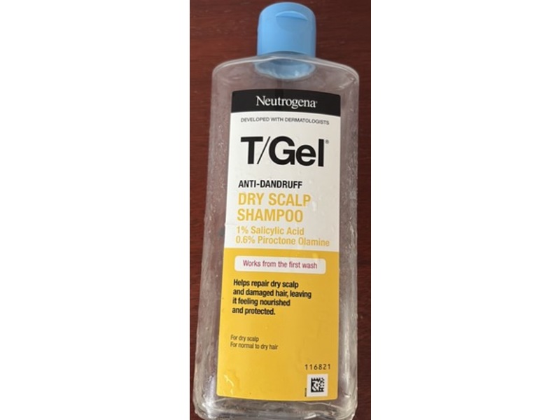 Neutrogena T/Gel Anti-Dandruff Dry Scalp Shampoo, 250 mL