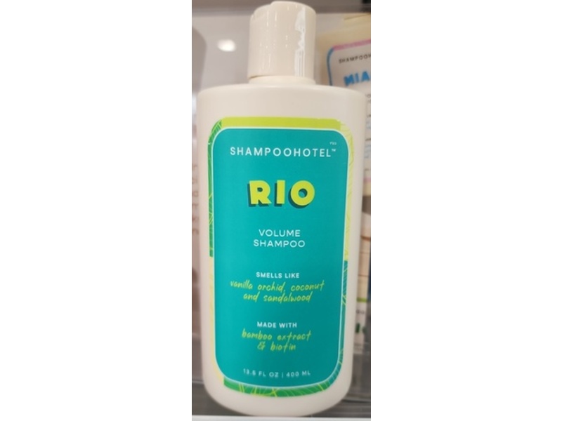 Shampoohotel Rio Volume Shampoo, Bamboo Extract & Biotin, 13.5 fl oz/400 mL