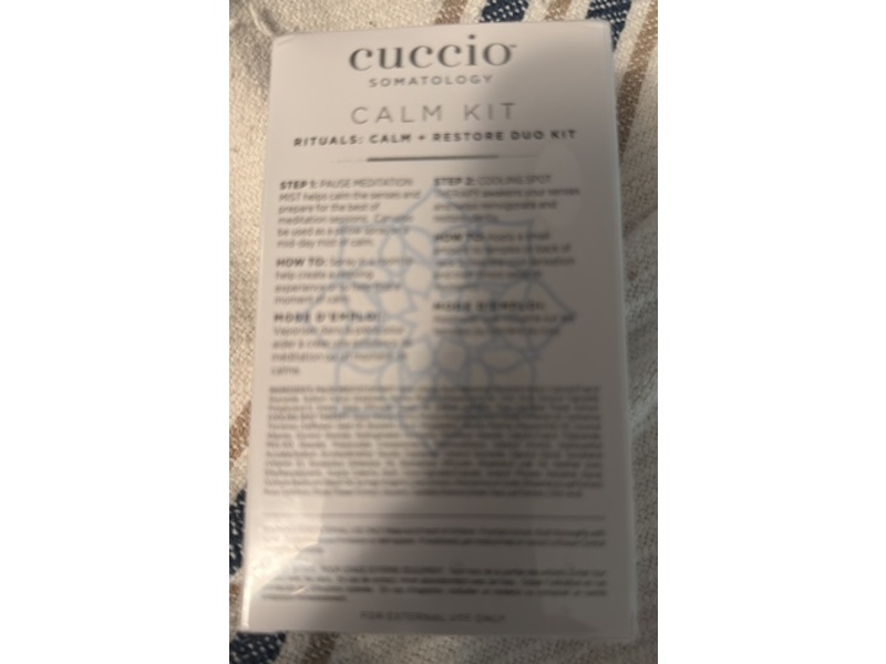Cuccio Somatology Calm Kit