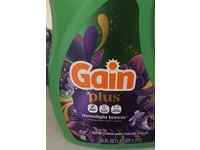 Gain Plus Liquid Laundry Detergents, Moonlight Breeze, 45 Loads, 60 fl oz/1.77 L - thumbnail 2