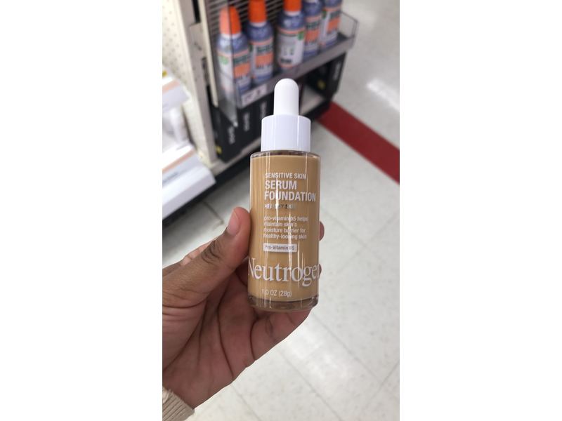 Neutrogena Healthy Skin Serum Foundation Skin Sensitive, Pro-Vitamin B5, 1 oz/28 g