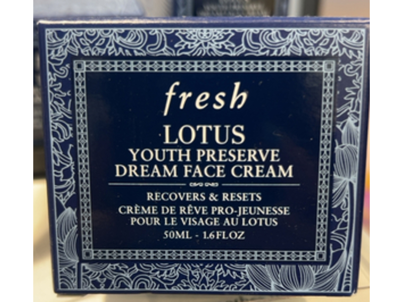 Fresh Youth Preserve Dream Face Cream, Lotus, 1.6 fl oz/50 mL