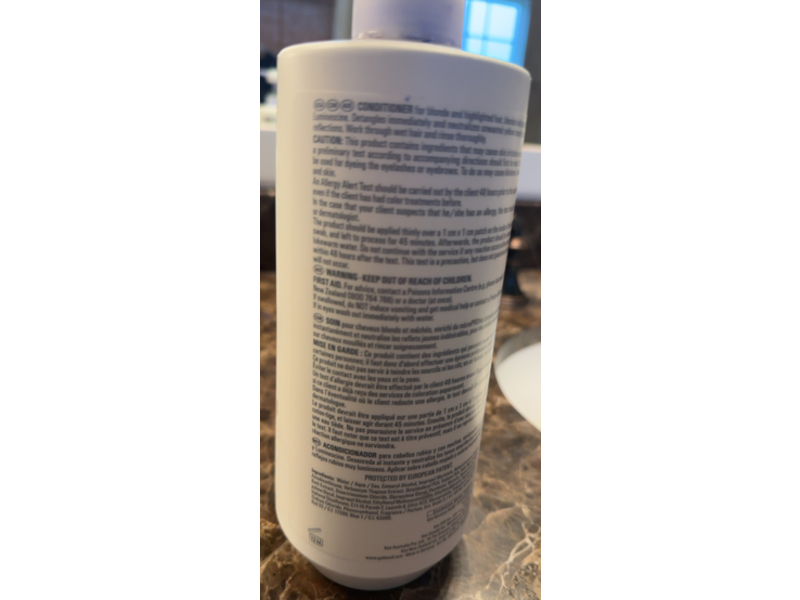 Goldwell Dualsenses Blondes & Highlights Conditioner, 1.8 fl oz/ 1L