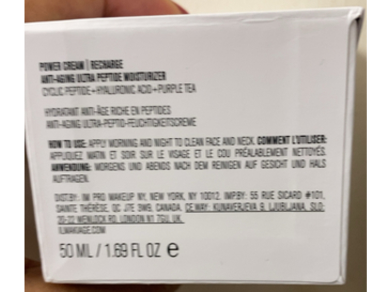 IL Makiage Power Cream Recharge, 1.69 fl oz/50 mL