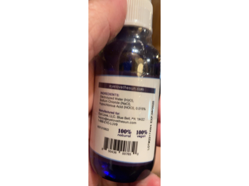 Eye Love Heyedrate Lid And Lash Cleanser, 2 fl oz/60 mL