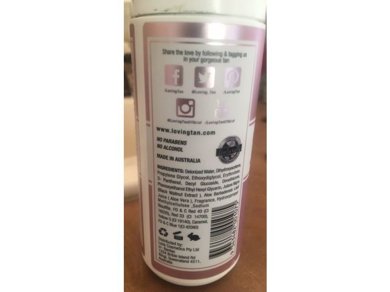 Loving Tan Deluxe Bronzing Mousse, Dark, 4 fl oz/120 mL