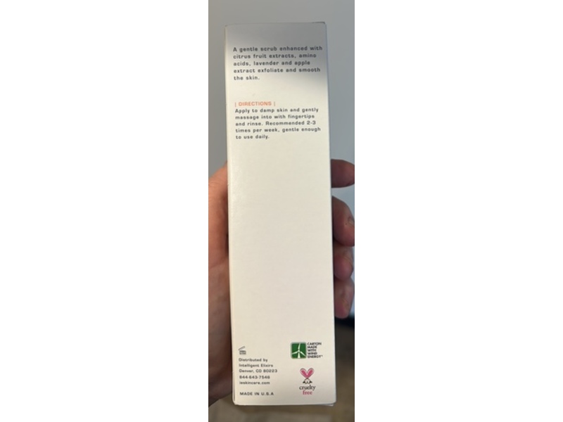 Intelligent Elixirs Facial Scrub, Citrus, 3.75 fl oz/110.9 mL