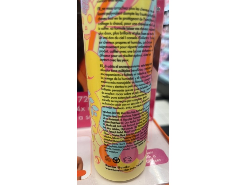 Amika Frizz Me Not Hydrating Anti Frizz Treatment, 6.7 fl oz/200 mL