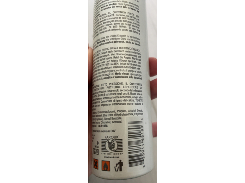 BioSilk Shine On Spray Abrillantador, Finish, 5.3 oz/150 g