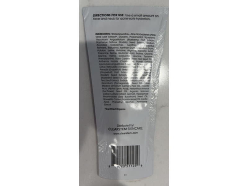 Clearstem Hydraglow Moisturizer, Bakuchiol + Stem Cells + Squalene, 0.25 fl oz/7.5 mL