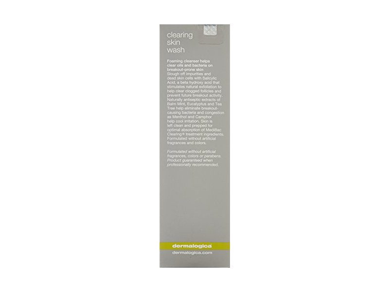 dermalogica face wash ingredients