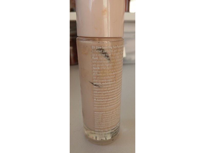 Catrice Soft Glam Filter Fluid Glow Booster Foundation, 002 Fair, 1 fl oz/30 mL