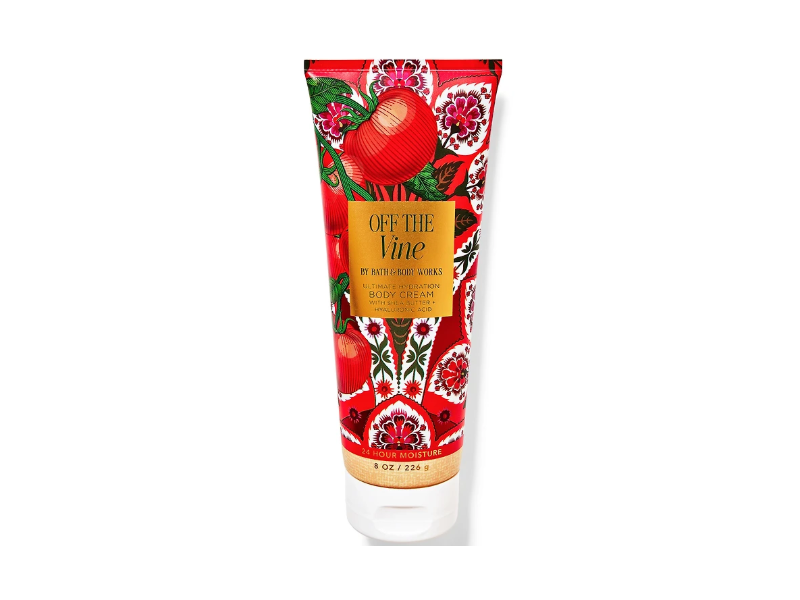 Bath & Body Works Ultimate Hydration Body Cream, Off the Vine, 8 oz/226 g