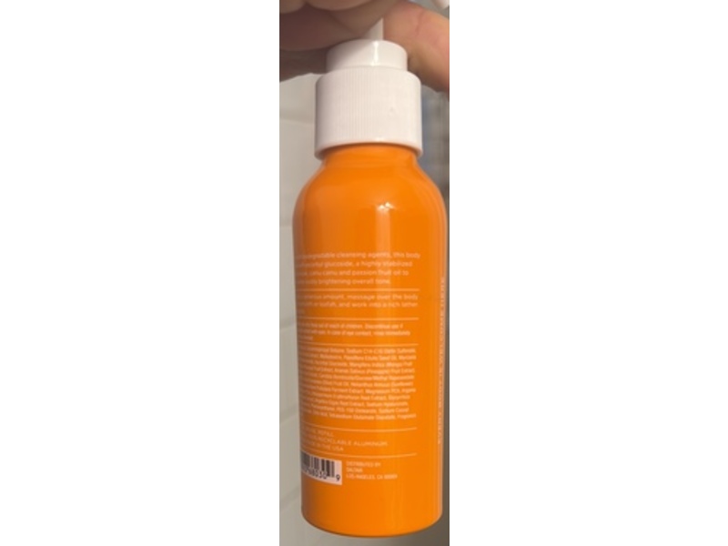 Saltair Exotic Pulp Skin Brightening Serum Body Wash, 3 fl oz/88 mL