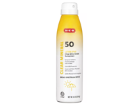 H.E.B Clear Mineral Lotion Spray Sunscreen, SPF 50, 6.3 oz/179 g - thumbnail 1