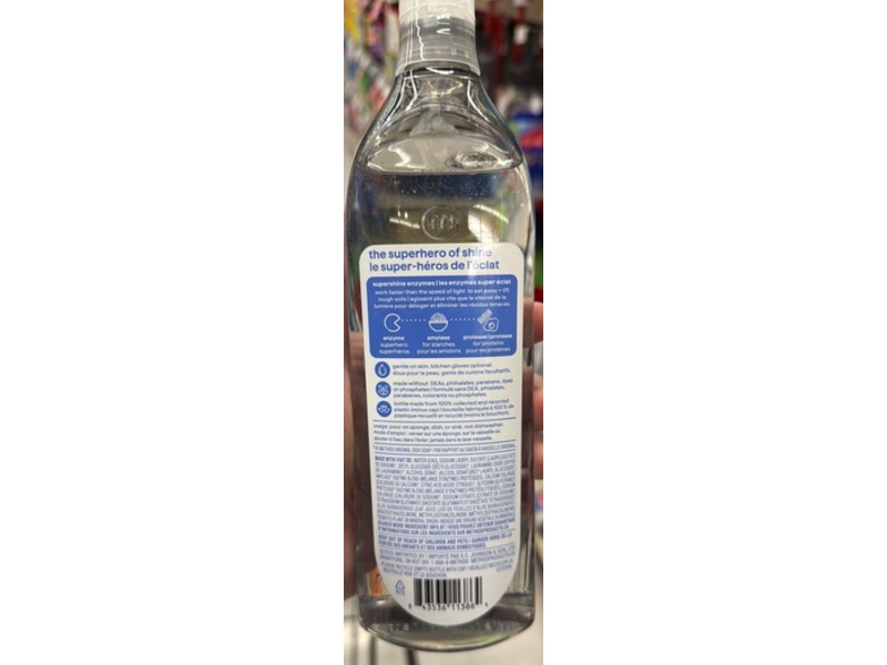 Method Super Shine Dish Soap, Free + Clear, 473 mL