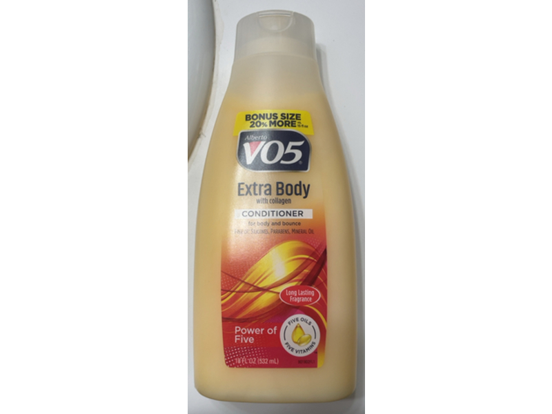 Alberto Vo5 Extra Body Conditioner, Collagen, 18 fl oz/532 mL