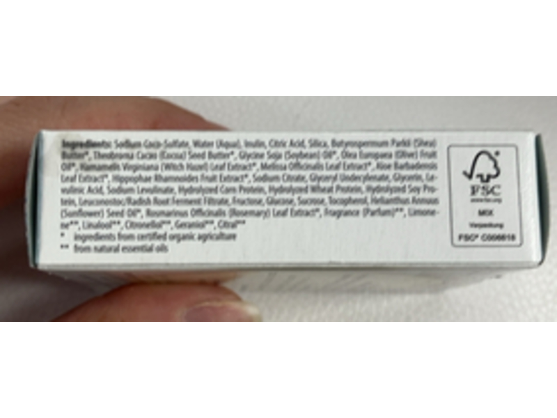 Lavera Naturkosmetik Solid Shower 2 In 1 Hydro Feeling, 50 g