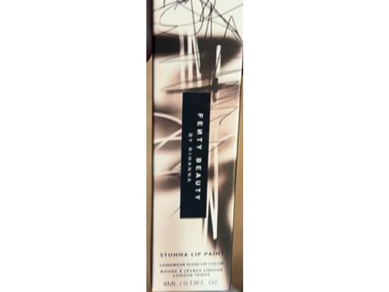Fenty Beauty By Rihanna Stunna Lip Paint, Peachy Nude, 0.13 fl oz/4 mL
