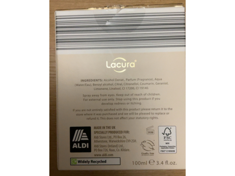 Lacura Forever Adore Eau De Parfum, 3.4 fl oz/100 mL