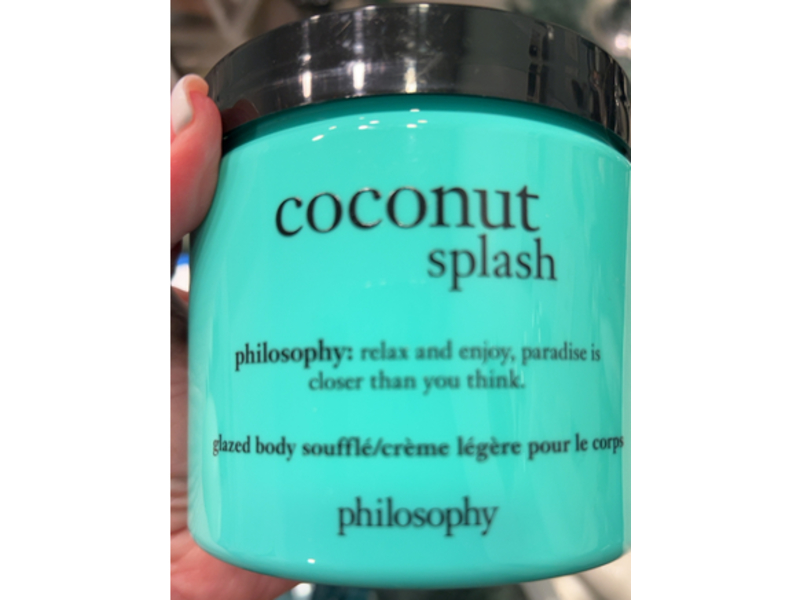 Philosophy Coconut Splash Glazed Body Souffle, 16 fl oz
