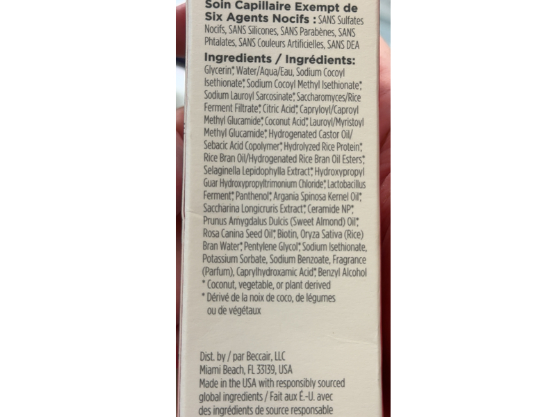 Briogeo Don't Despair Repair! Rich Rice Shampoo Concentrate, 3 fl oz/90 mL