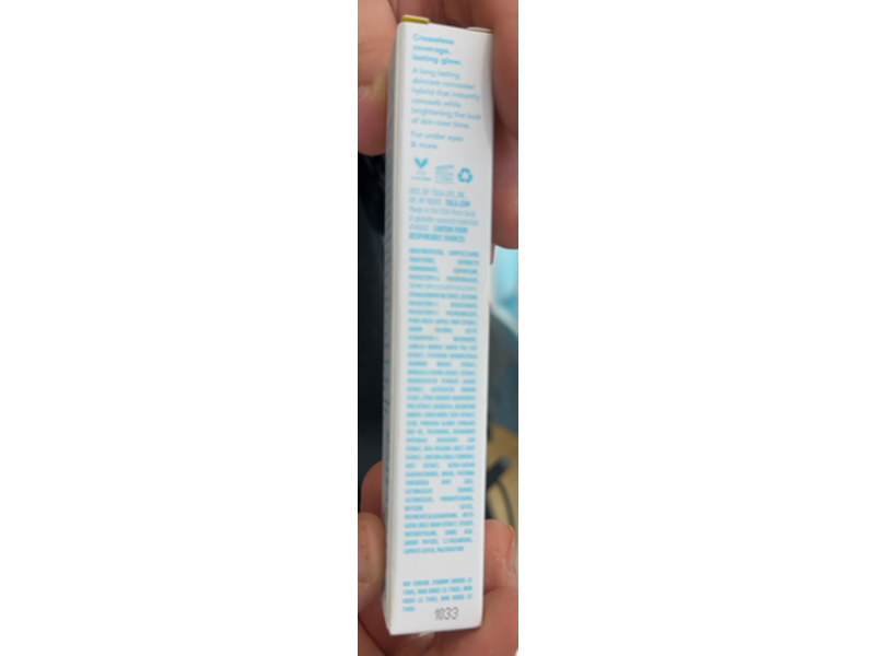 Tula Skincare Radiant Skin Brightening Serum Concealer, 100 - Very Light Cool, 0.18 fl oz/5.40 mL