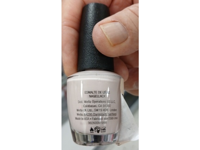 O.P.I Nail Lacquer Pink in Bio, 0.15 fl oz/15 mL