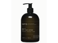 Sans Body + Face Lotion, Niacinamide 5%, Shea Butter, Omegas,16.90 fl oz/500 mL - Image 2