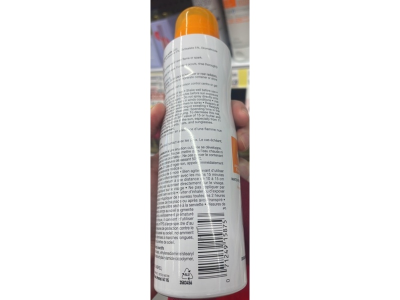 Garnier Ombrelle Sport Clear Sunscreen Spray, SPF 45, 122 g
