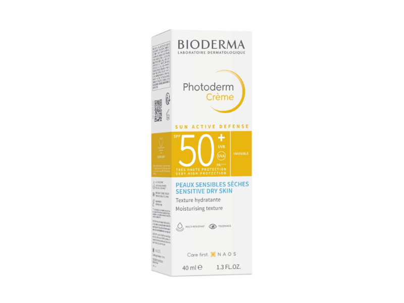 Bioderma Photoderm Aquafluide Sun Active Defense, SPF 50+, 1.3 fl oz/40 mL