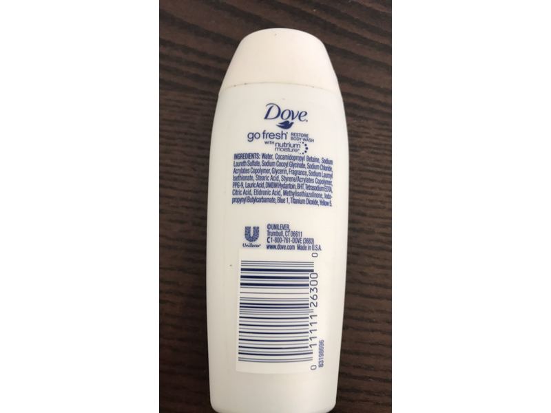 Dove Go Fresh Body Wash, Blue Fig & Orange Blossom, 22 oz
