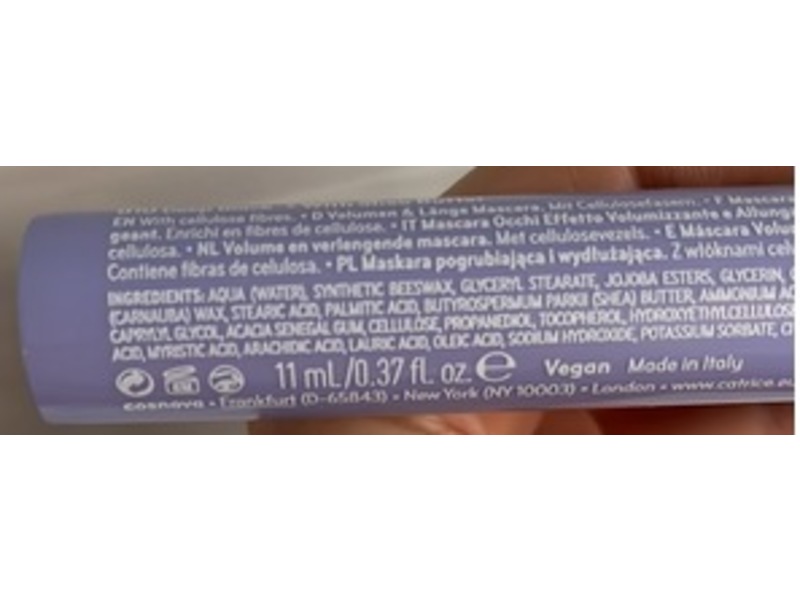 Catrice Maxit Volume & Length Mascara, 010 Deep Black, 0.37 fl oz/11 mL