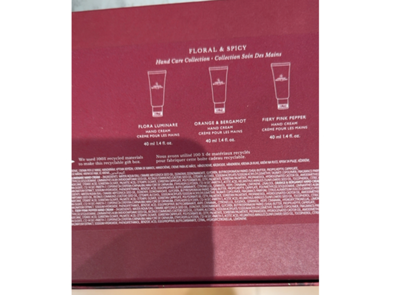 Molton Brown Floral & Spicy Hand Cream Set, Flora Luminare, Orange & Bergamot & Fiery Pink Pepper, 1.4 fl oz/40 mL