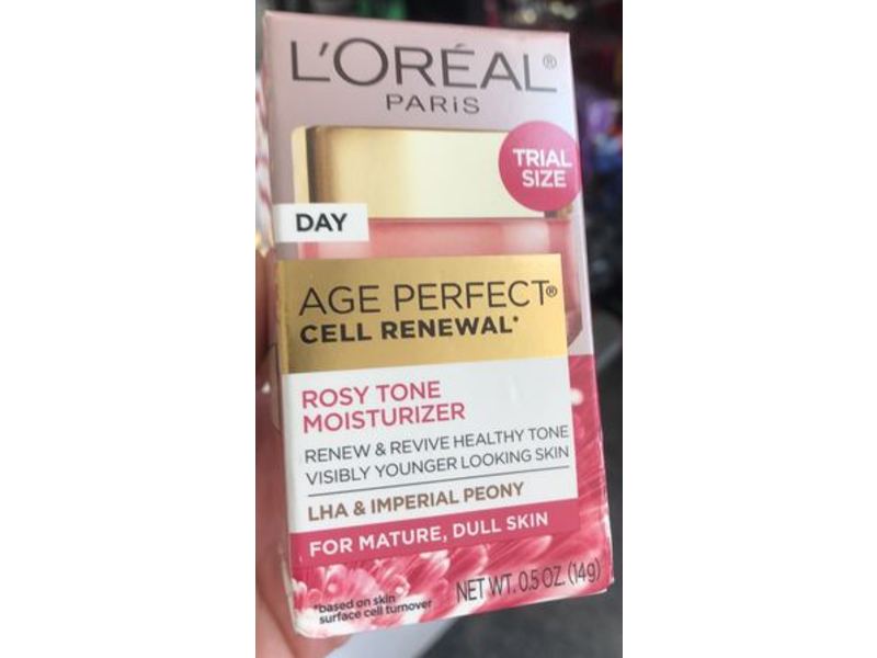 L'Oreal Paris Age Perfect Cell Renewal, Rosy Tone Moisturizer, 0.5 oz