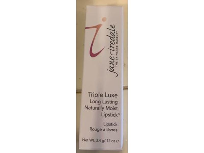 Jane Iredale Triple Luxe Long Lasting Naturally Moist Lipstick, Ella, 0.12 oz/3.4 g
