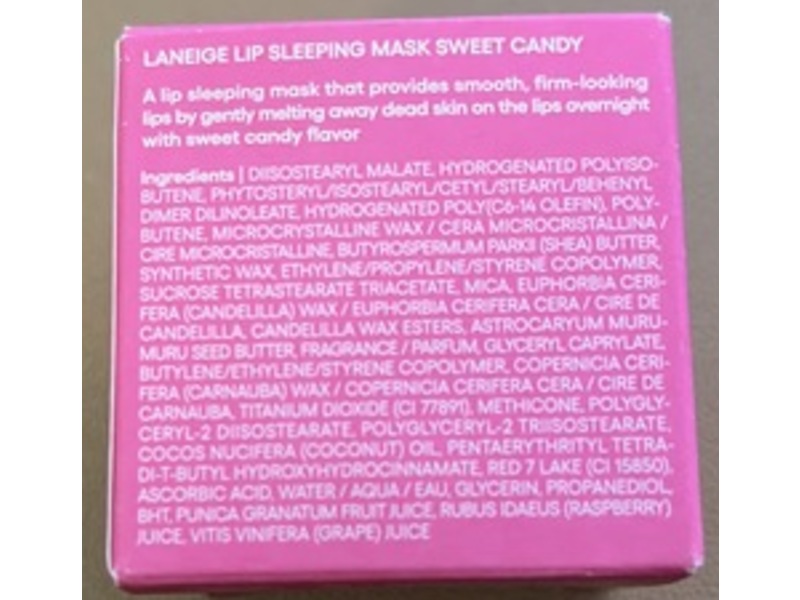 Laneige Lip Sleeping Mask, Sweet Candy, 0.70 oz/20 g