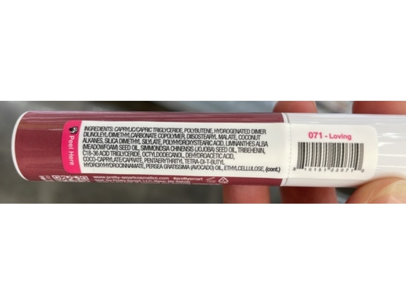 Pretty Smart Liquid Fuel Lip Oil, 071 Loving, 0.13 fl oz/4 mL