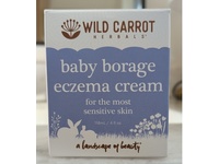 Wild Carrot Baby Borage Eczema Cream, 4 fl oz/118 mL - thumbnail 2