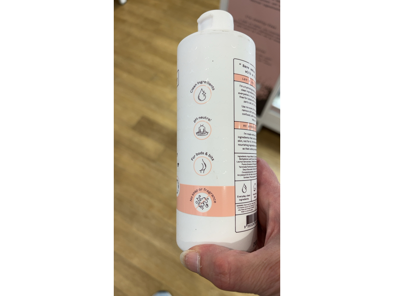 Frank Body A Clean Body Wash, Unscented, 12.17 fl oz/360 mL