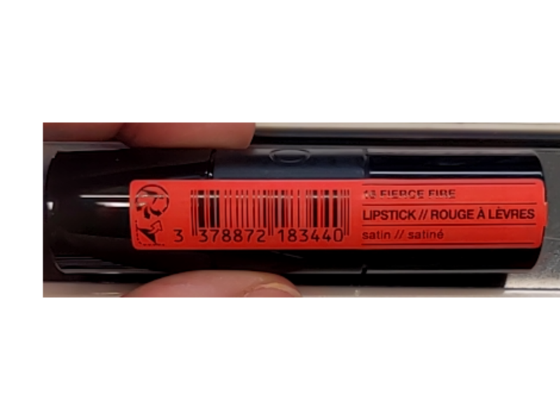 Sephora Collection Satin Lipstick, 16 Fierce Fire, 0.12 oz/3.5 g