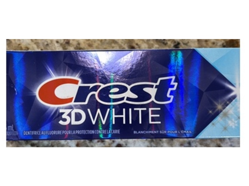 Crest 3D White Advanced Arctic Fresh Toothpaste, Arctic Fresh, 135 mL