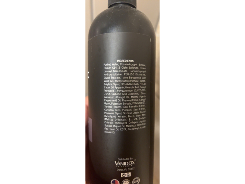 Vanidox Carbonic Acid Shampoo, Carbonic Acid, Tea Tree Oil, 16 fl oz/473 mL