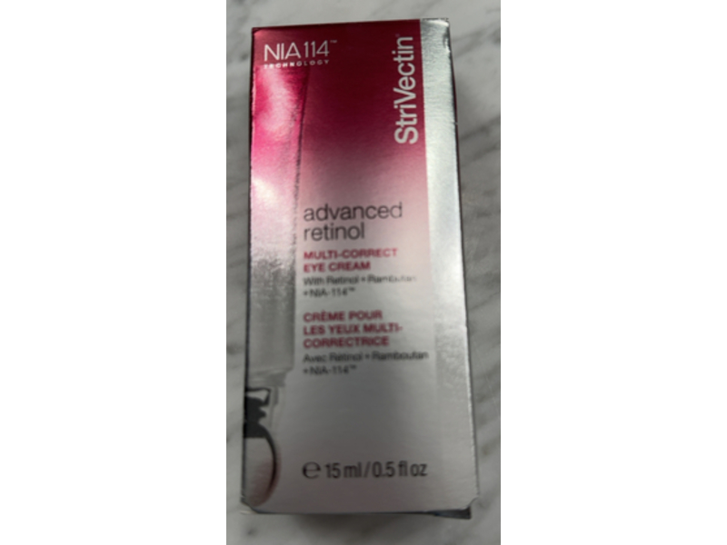 StriVectin Advanced Retinol Multi-Correct Eye Cream, 0.5 fl oz/15 mL
