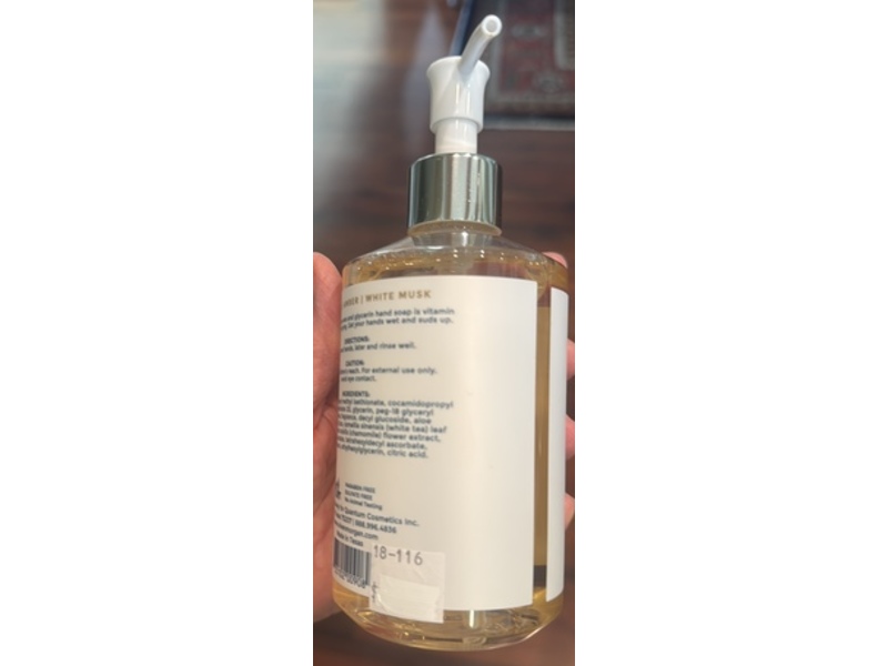 Niven Morgan Hand Soap, Gold, 11 fl oz/325 mL