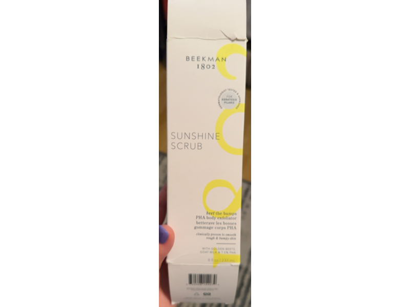 Beekman 1802 Sunshine Scrub, 8 fl oz/237 mL